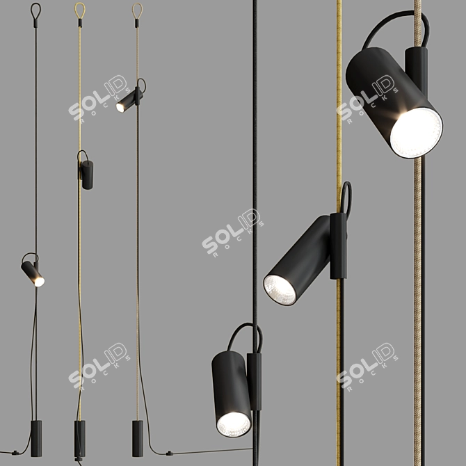 Modern Pendant Light: CIMA By LODES 3D model image 2