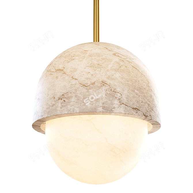 DITA Pendant Light: Modern & Elegant Illumination 3D model image 2