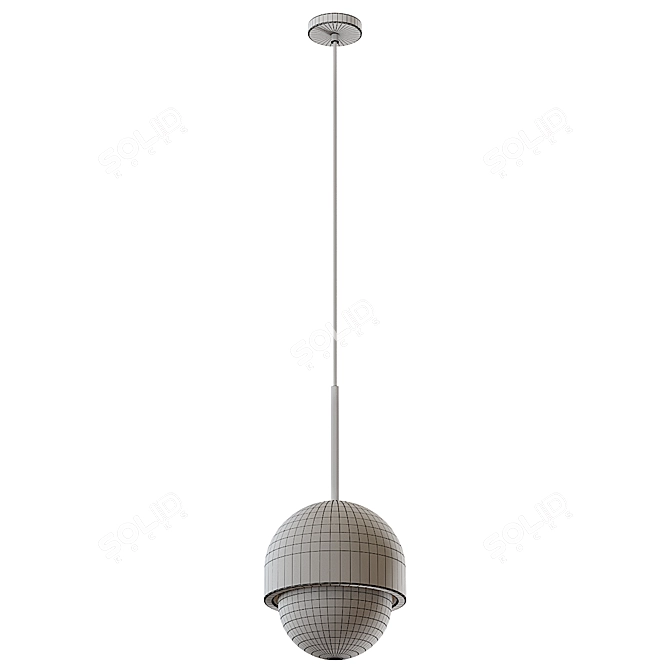 DITA Pendant Light: Modern & Elegant Illumination 3D model image 5