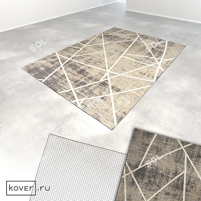 Graphic Art Carpets | Kover.ru | Set6 3D model image 2