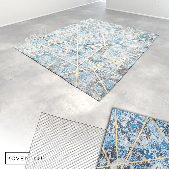 Graphic Art Carpets | Kover.ru | Set6 3D model image 3