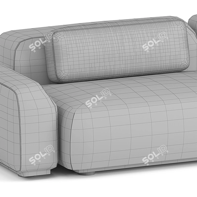 Elegant and Comfortable Boden Sofa 3D model image 4