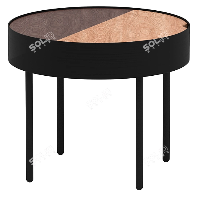 Elegant Lago Coffee Table 3D model image 1