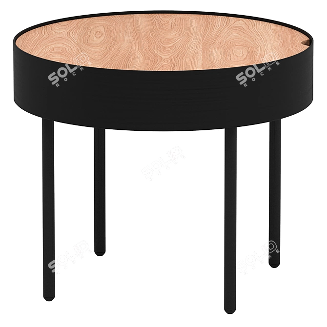 Elegant Lago Coffee Table 3D model image 2