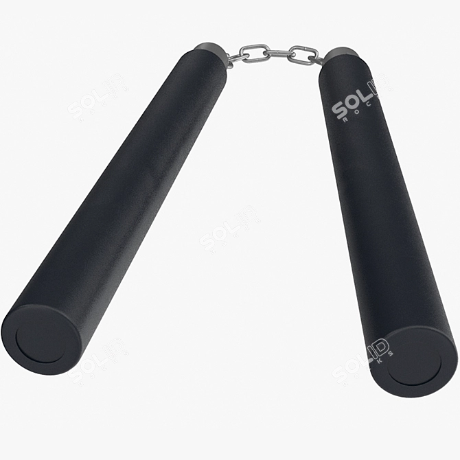 40cm Nunchaku: Lowpoly, High-quality Textures 3D model image 10