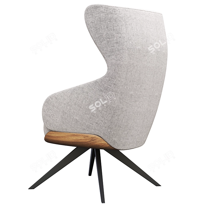 Kensington Comfort Armchair Set 3D model image 2