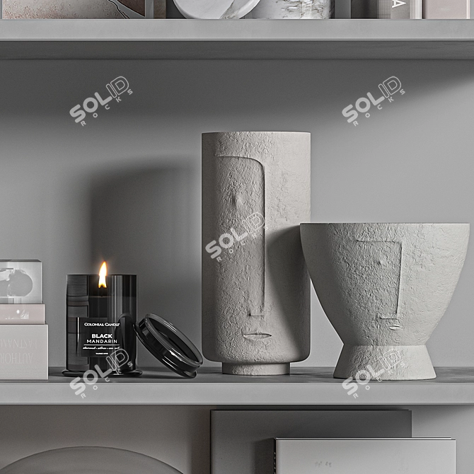 Elegant Decor Set - 2015 Version 3D model image 6