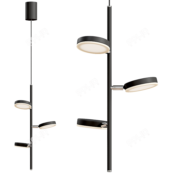 Elegant Maytoni Pendant Light 3D model image 1