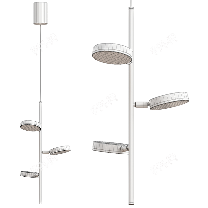 Elegant Maytoni Pendant Light 3D model image 8