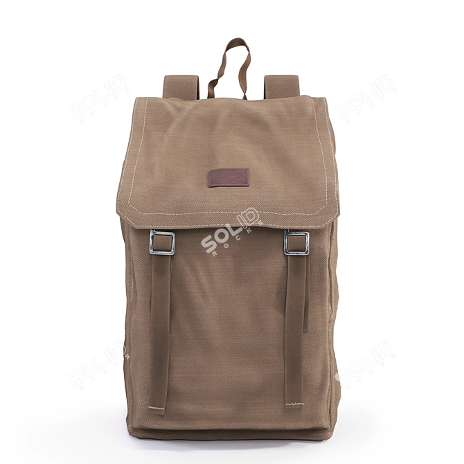 High-Resolution Backpack: Corona & Vray 3D model image 3