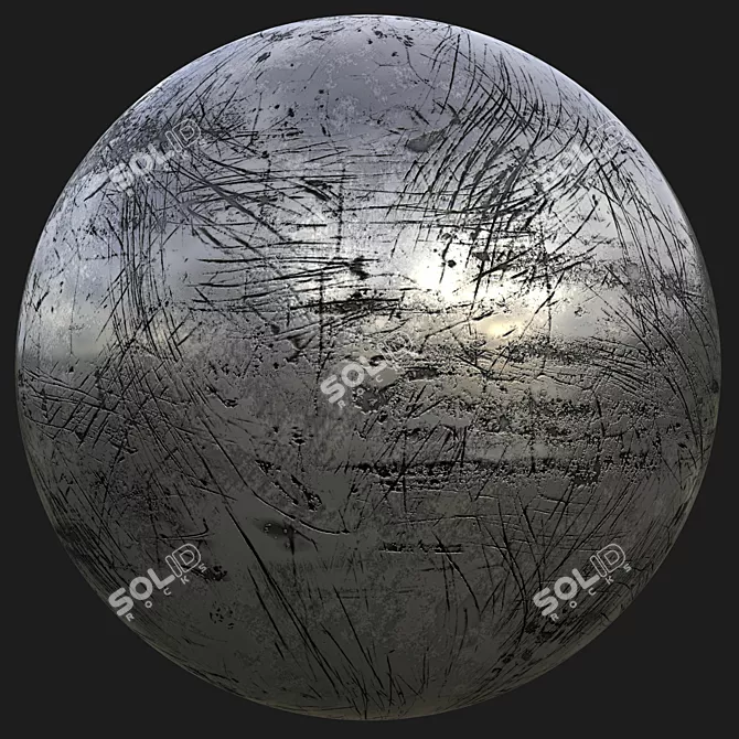 Scratched Metal Textures Vol. 1 3D model image 3