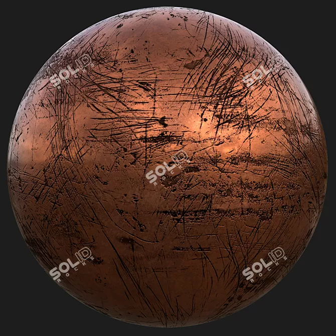 Scratched Metal Textures Vol. 1 3D model image 4