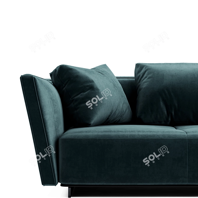 Elegant Minotti Seymour Sofa 3D model image 2