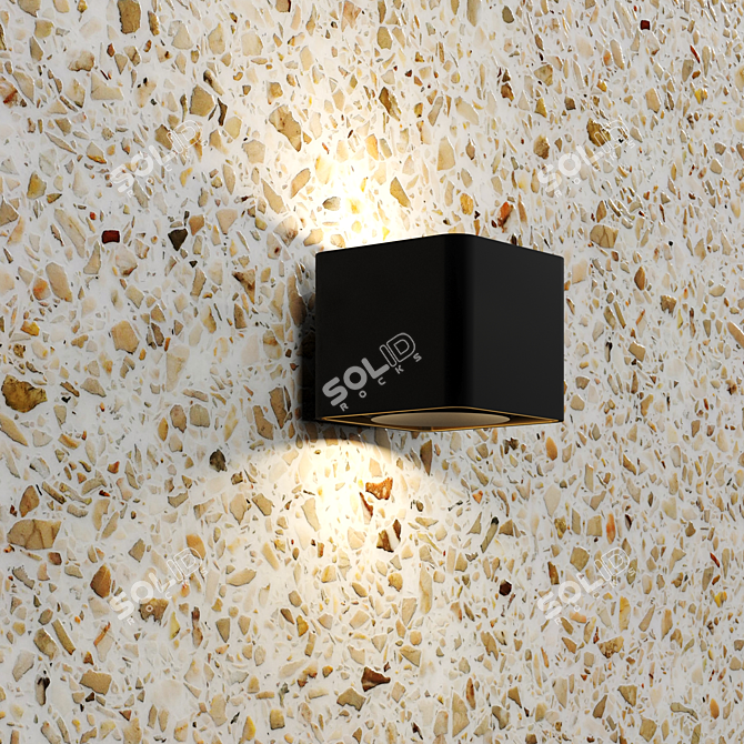 Euval Terrazzo Seamless Material 3D model image 2