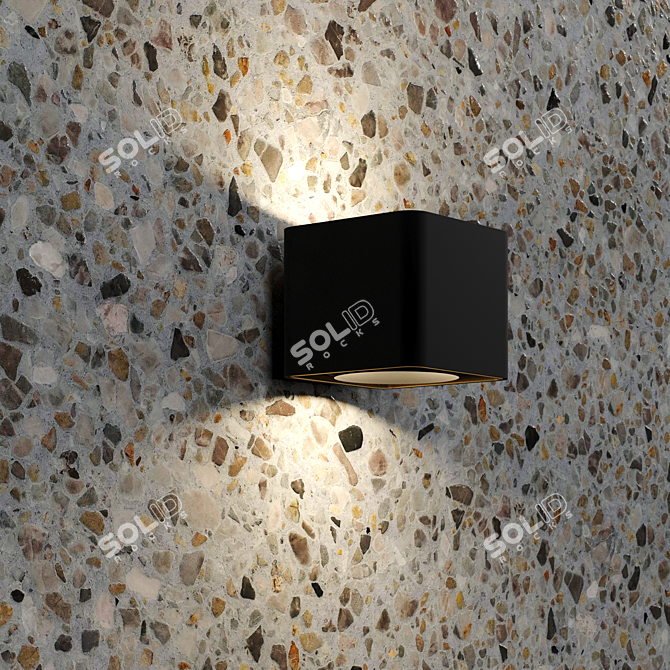 EUVAL Terrazzo: PBR Seamless Material 3D model image 2