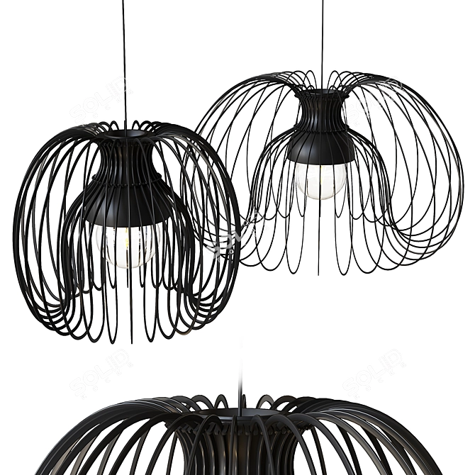 Ikea Kallfront Pendant Lamp 3D model image 1