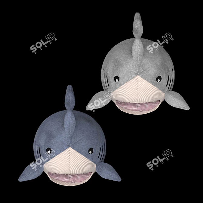 Title: Pet Shark House: Cozy Retreat for Your Furry Friend 3D model image 2