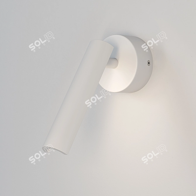 Title: Eurosvet LED Wall Lamp: Modern, Sleek, and Efficient 3D model image 4