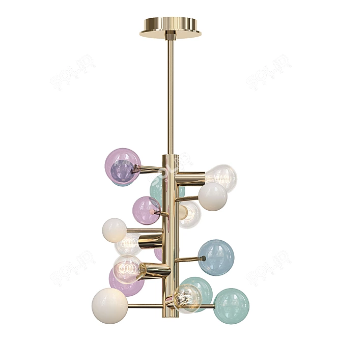 Luxury E14 E12 Light Bulb Kit 3D model image 1