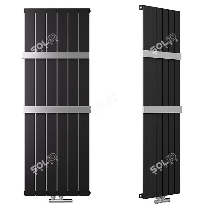 Diamond Line King Designradiator 3D model image 1