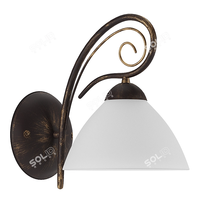 Modern Wall Lamp Alfa Inca 3D model image 1