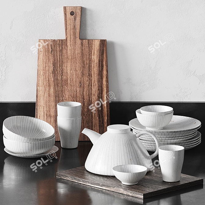 Broste Copenhagen Kitchen Decor 3D model image 2