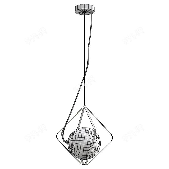 Modern Lumien Hall Ortezi LH Pendant 3D model image 2