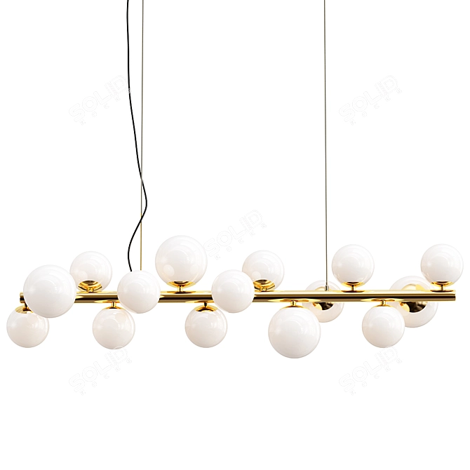 Wilcox LSP 8383: Modern Pendant Light 3D model image 1