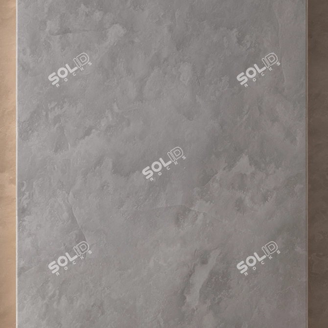 Seamless Lime Plaster: High-resolution 6K+ Texture 3D model image 2