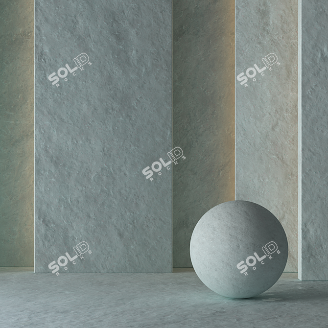 Sloppy Plaster 8K+ 4 Variation 3D model image 3