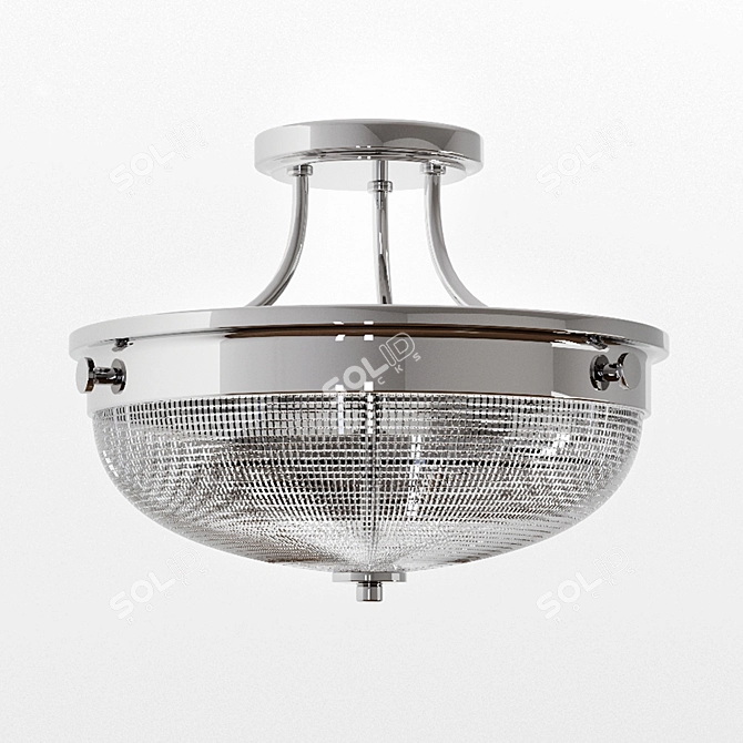 Quoizel Mantle Ceiling Lamp 3D model image 1