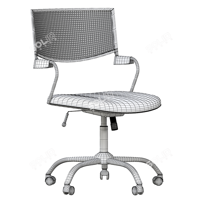 Kantor Ichiko Exel Office Chair 3D model image 7