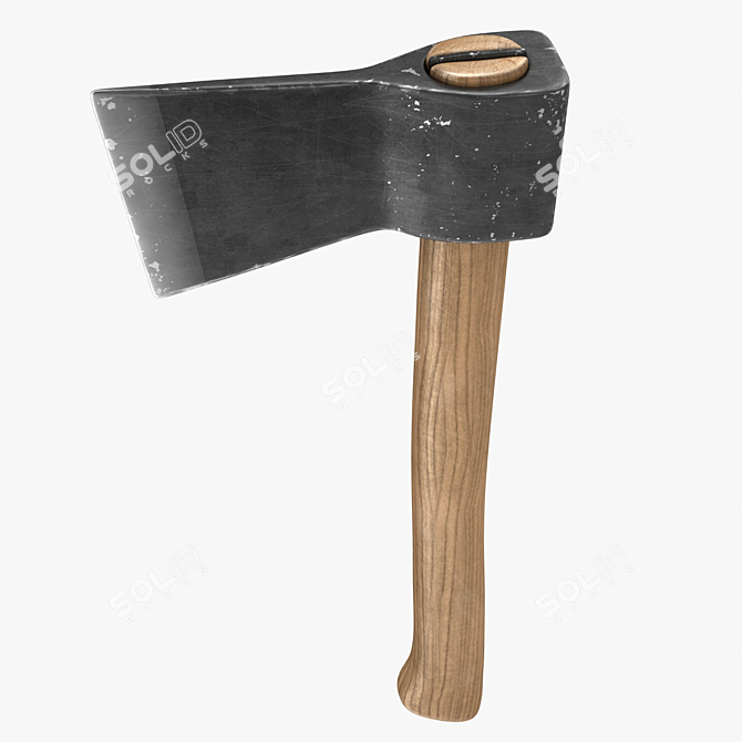 63cm Axe Model 3D model image 1