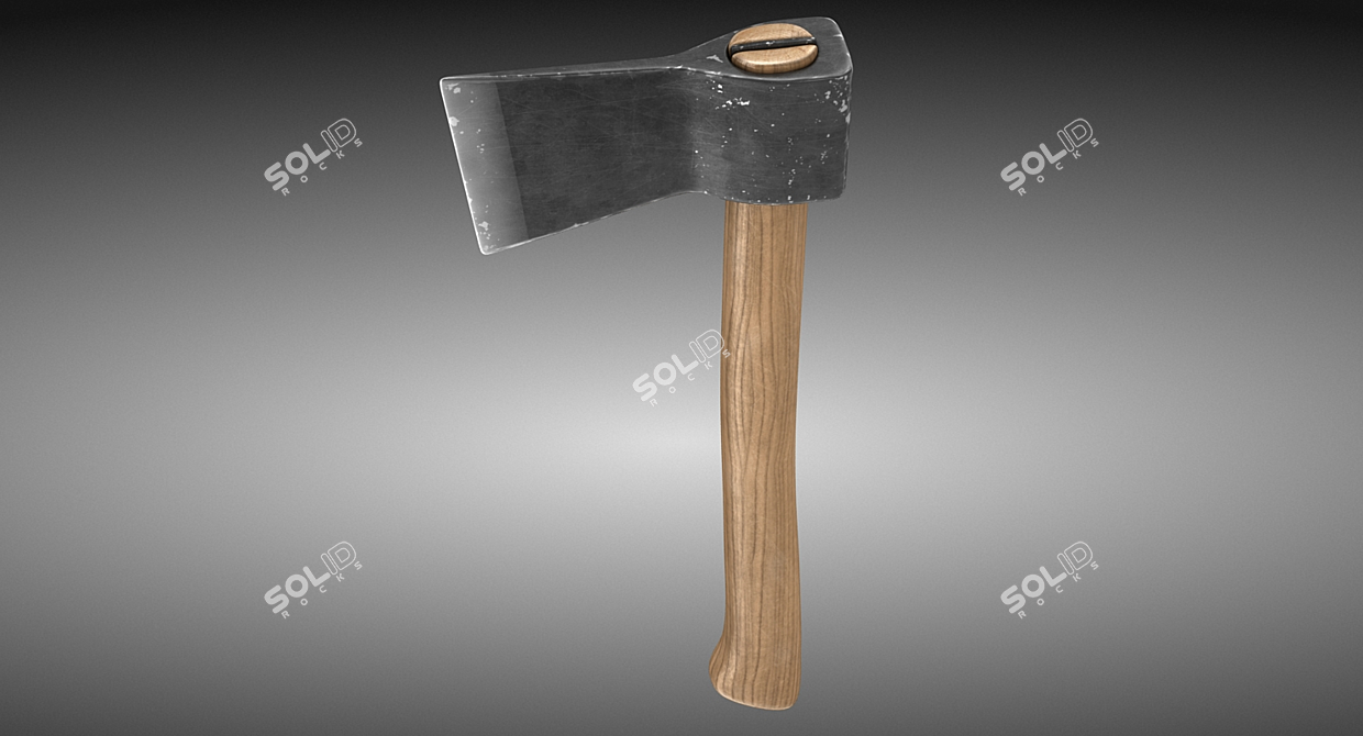 63cm Axe Model 3D model image 2