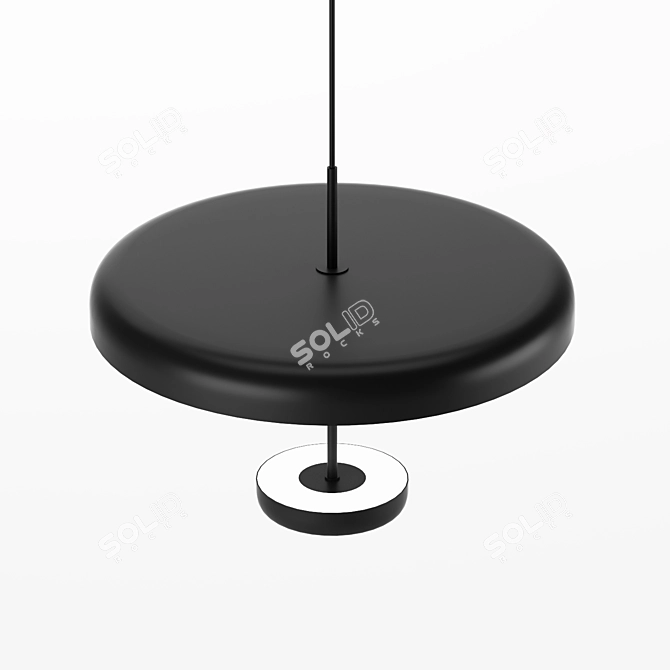 Nordlux Mobile: Sleek Aluminium Pendant 3D model image 4