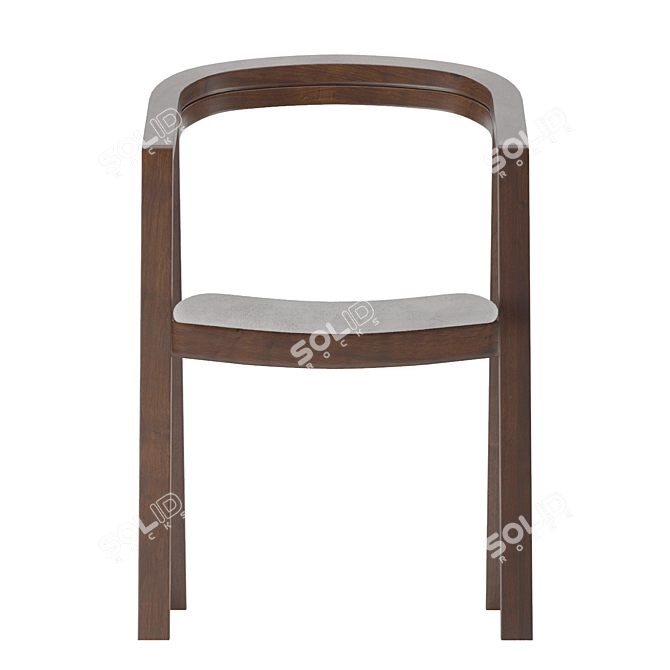 Modern UU Miyazaki Chair 3D model image 3