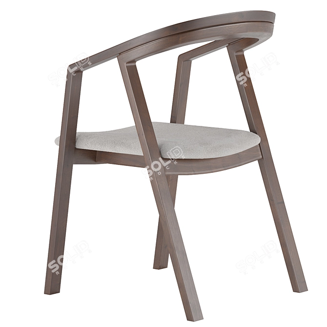 Modern UU Miyazaki Chair 3D model image 4