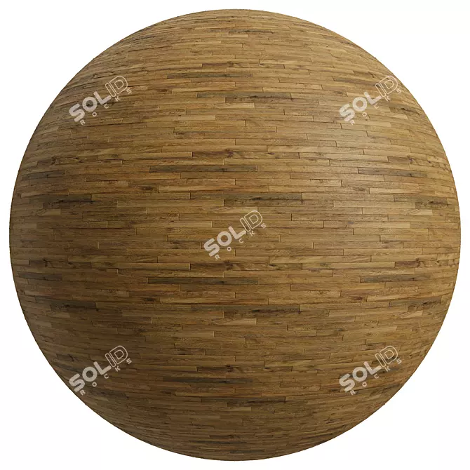 Seamless Wood Parquet Set | High-res Texture 3D model image 3