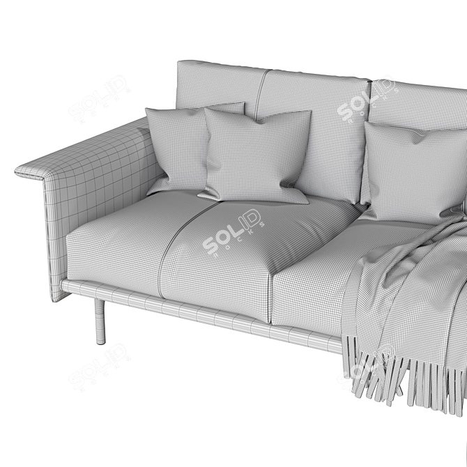 Sleek and Versatile Montis Otis 3D model image 6