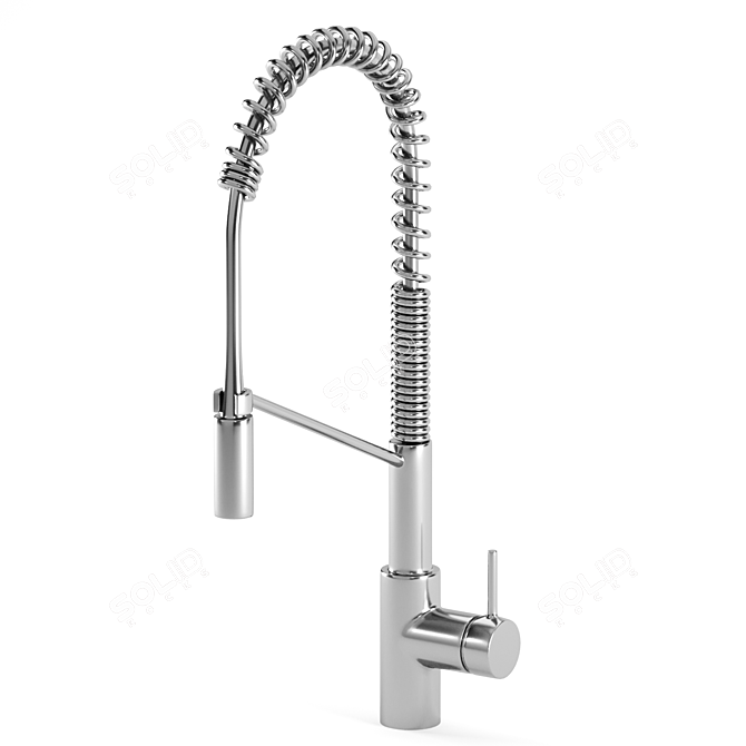 Elevate Your Kitchen: KRAUS Faucets 3D model image 2