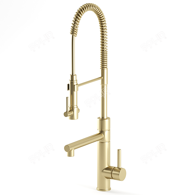 Elevate Your Kitchen: KRAUS Faucets 3D model image 4