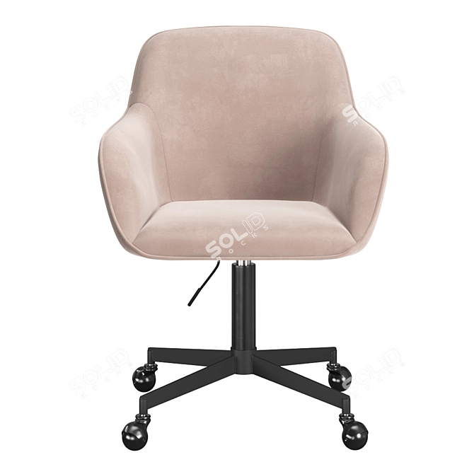 Sylvia Ergonomic Office Chair 3D model image 11