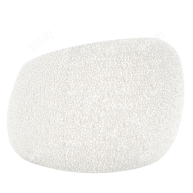 Cozy Cocoon Chair: Moroso Pacific 3D model image 2