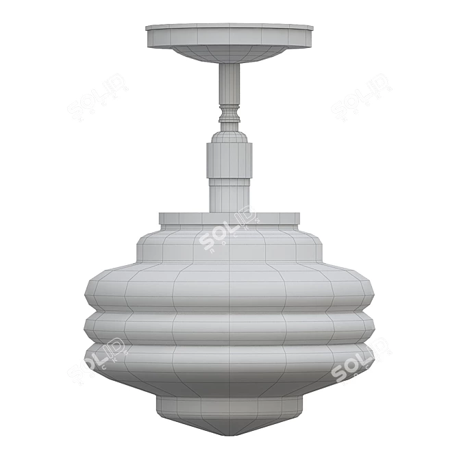 Vintage Brick Lighting 3D model image 2