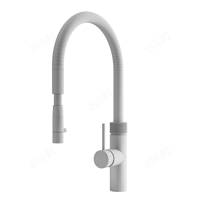 Quooker Flex: The Perfect Faucet 3D model image 2