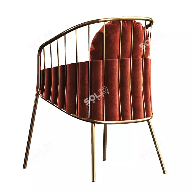 Modern AVE YOSO Lima Chair 3D model image 4
