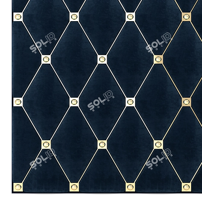 Elegant Accent: Decorative Panel 12 3D model image 2