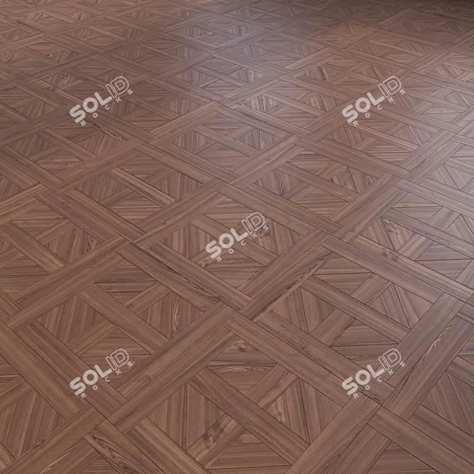 Premium Parquet Laminate 3D model image 4