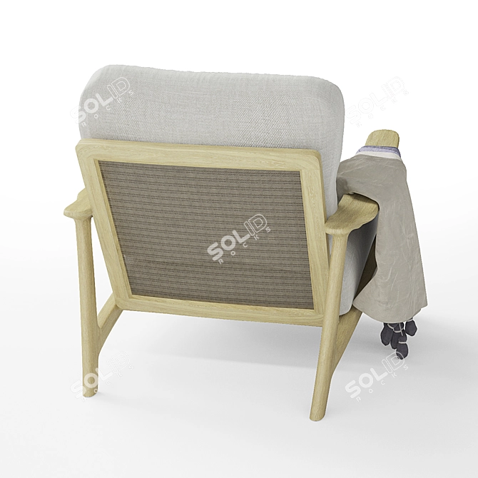 Squishbag: Comfy, Compact Armchair 3D model image 6