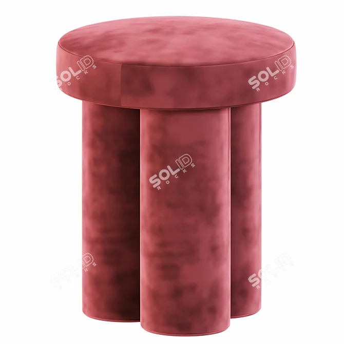 King of Comfort: Bigfoot Stool 3D model image 5